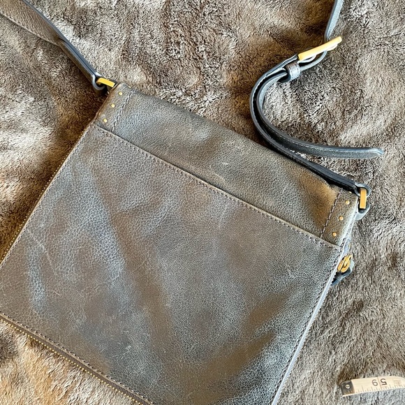 Cole haan messenger bag blue leather - Picture 4 of 7